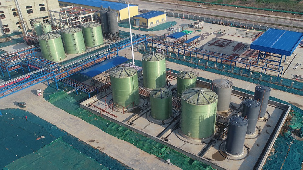 河南海爾希600m3現場罐項目